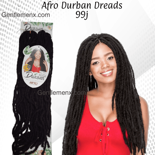 Cierre de ganchillo de rastas Afro Durban de 22''