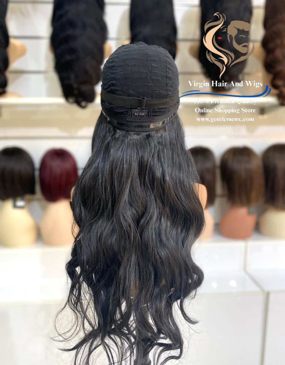 6x4 Free Part Front Lace Ellen - Verna Heat Friendly Synthetic Lace Wig