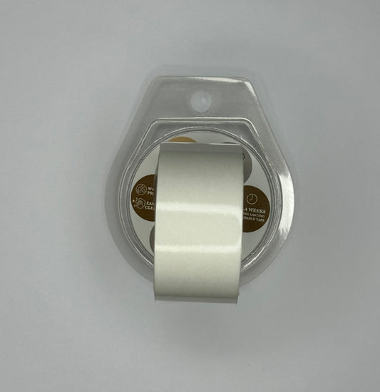 Best Hold Tape de 1 pulgada x 3 yardas. Una de las cintas de rollo más resistentes.