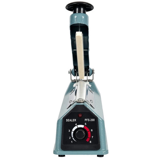 Selladora de impulso de sobremesa manual para bolsas de polietileno/plástico Pfs-200