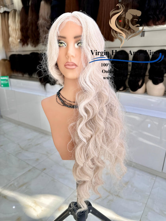 Marry (Marca de cabello virgen y pelucas) Pelucas sintéticas resistentes al calor.