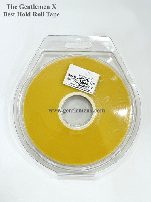 La mejor cinta de sujeción 1 rollo de 0,8 cm 36 YDS Una de las cintas de rollo más resistentes para extensiones de cabello de cinta de PU (FABRICADO EN ALEMANIA)