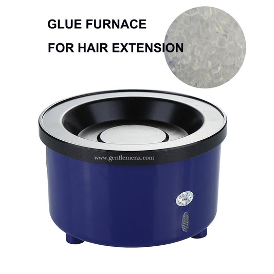 Olla caliente para pegamento de queratina, estufa de pegamento con control de temperatura, herramienta de estilismo para extensiones de cabello para salón de belleza