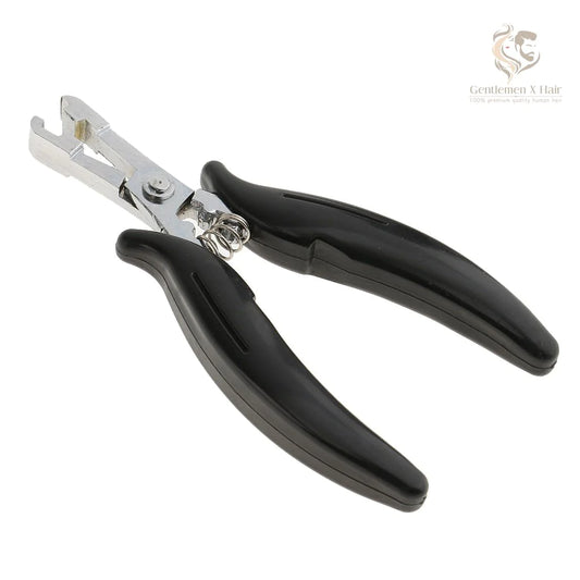 Alicates en forma de H para microanillos, herramientas para extensiones de cabello humano