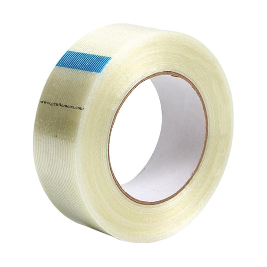 Cinta adhesiva de fibra de vidrio Gentlemen X para pelucas y postizos, para peinados, 60 yardas