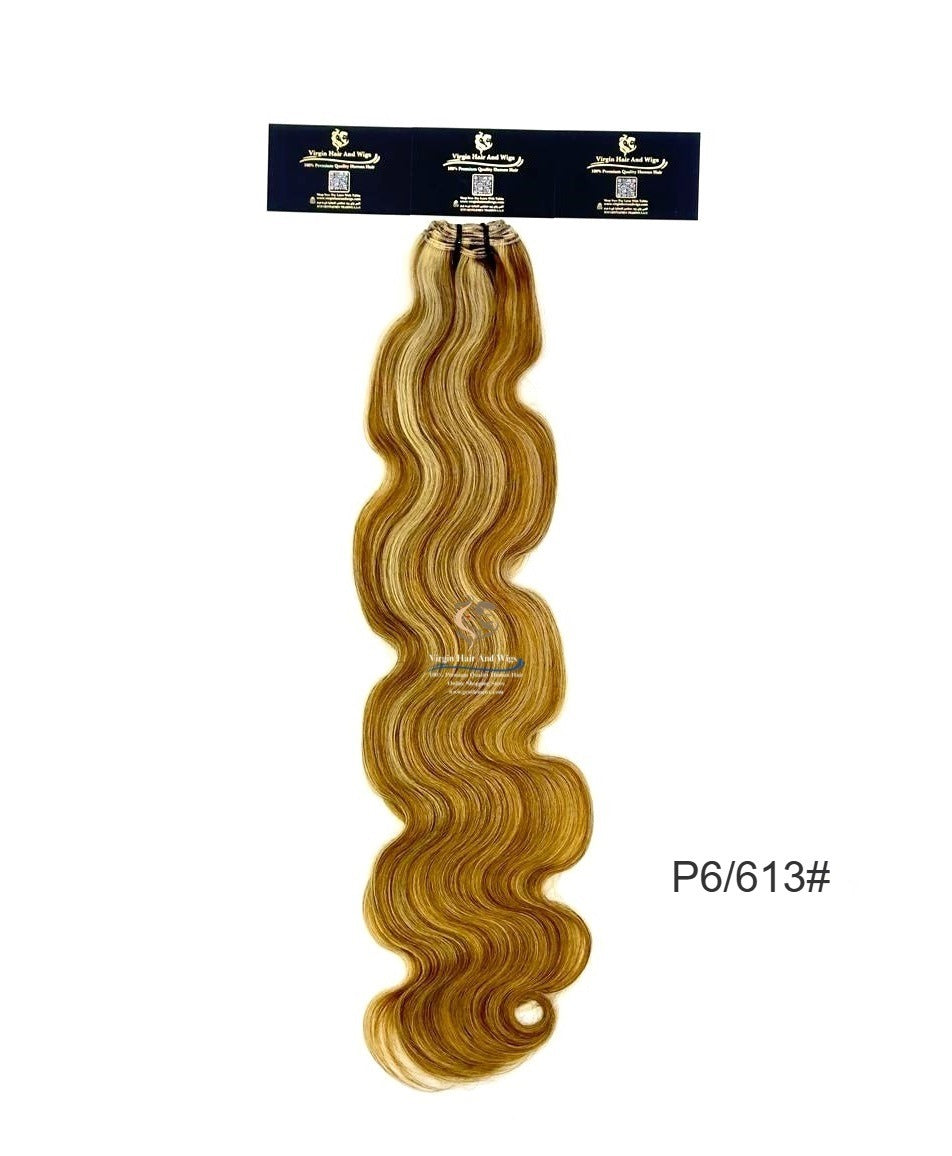 Arnomeda 24''-26'' Body Wave Premium Quality 100% Remy Human Hair weft 60cm-65cm 100G