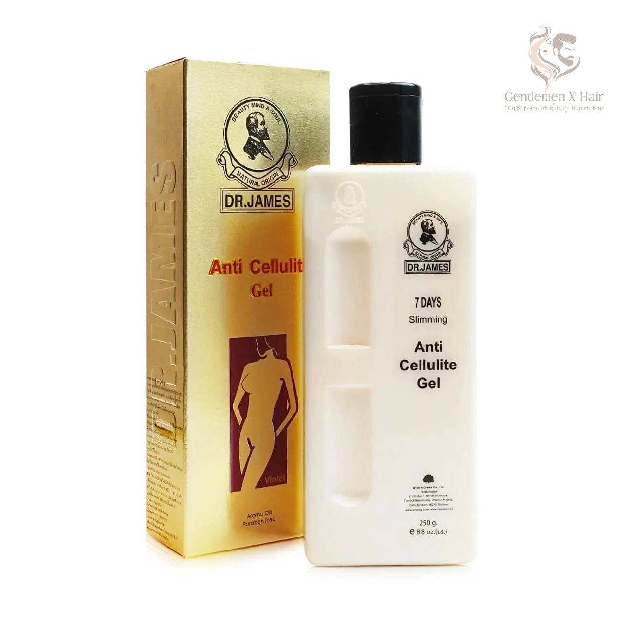 Dr. James Anti-Cellulite Gel, Gold, 250ml