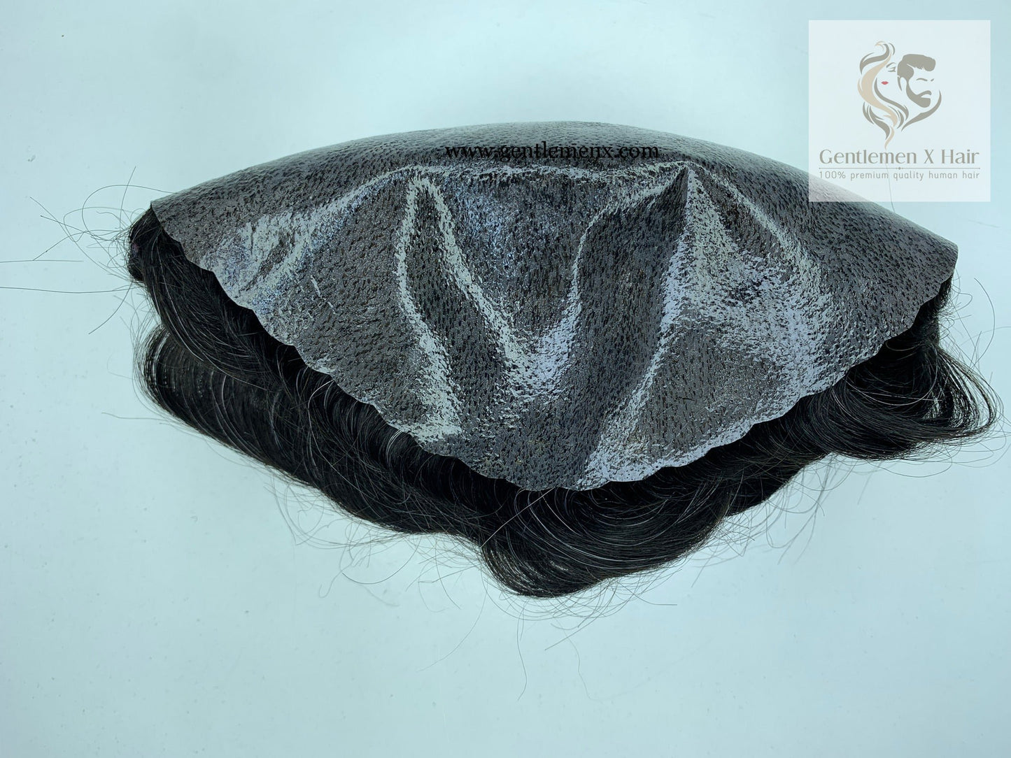 Gentlemen X VIP iSkin Hair System, 100% Human Hair