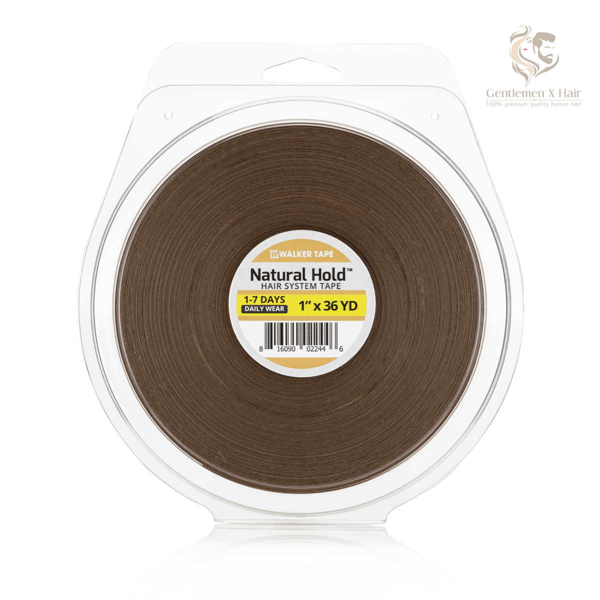 Walker Tape Natural Hold Tape Rolls, Low-Residue Daily-Wear Tape