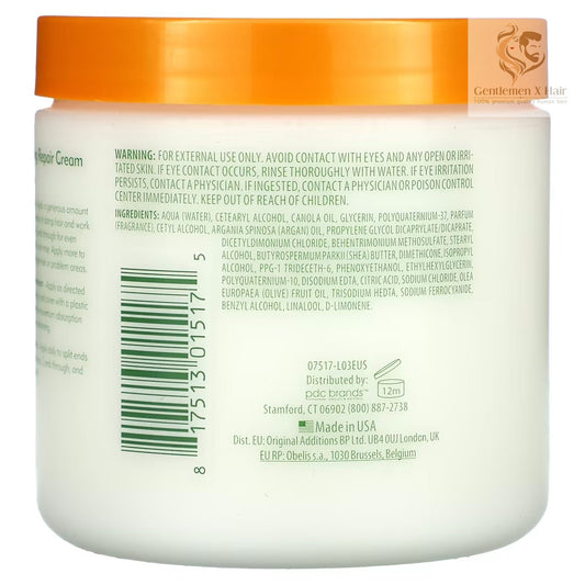 Cantu Crema Reparadora Acondicionadora sin Enjuague con Aceite de Argán