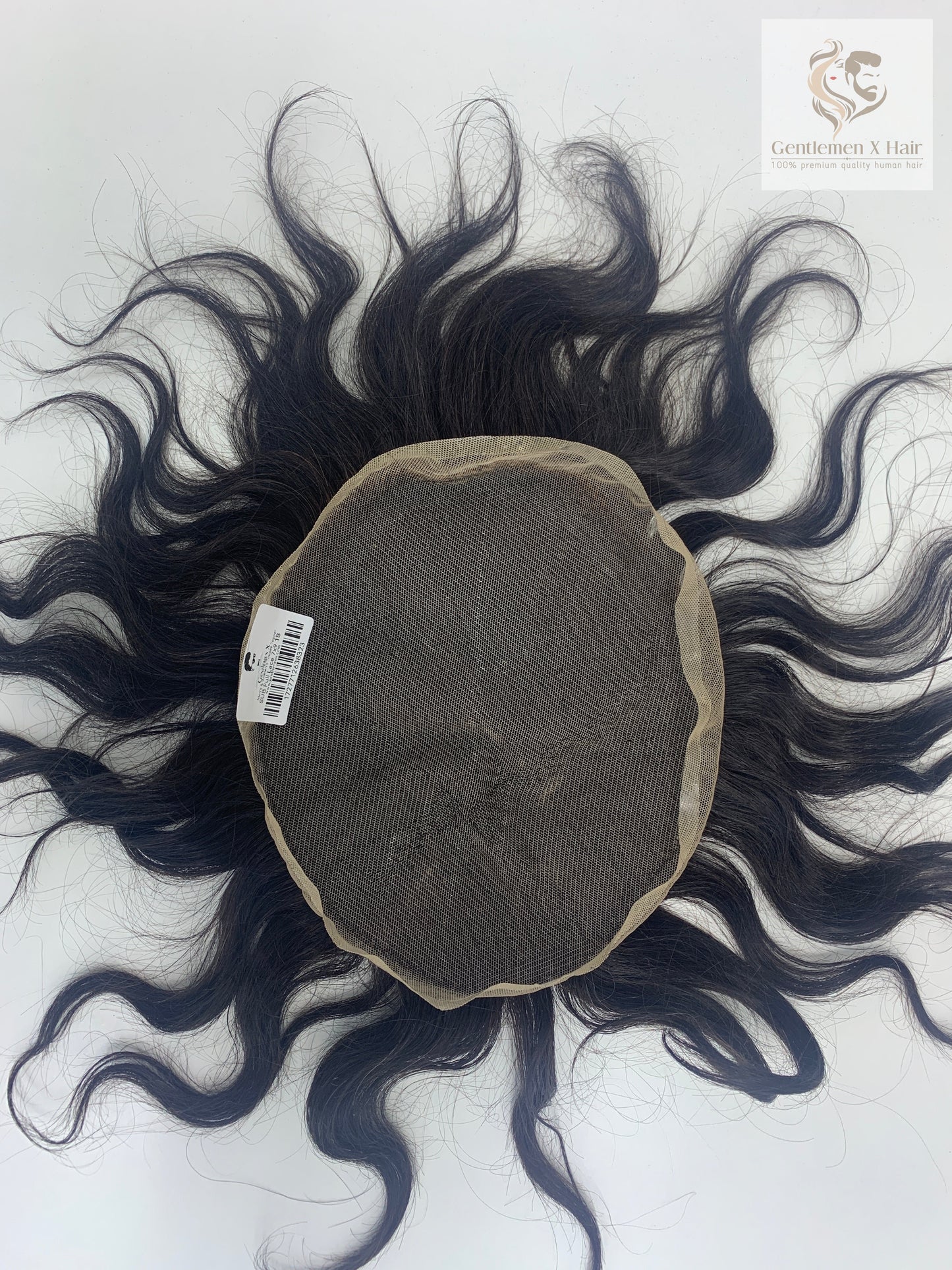 Full Lace Men's Toupee, 100% Human Hair System