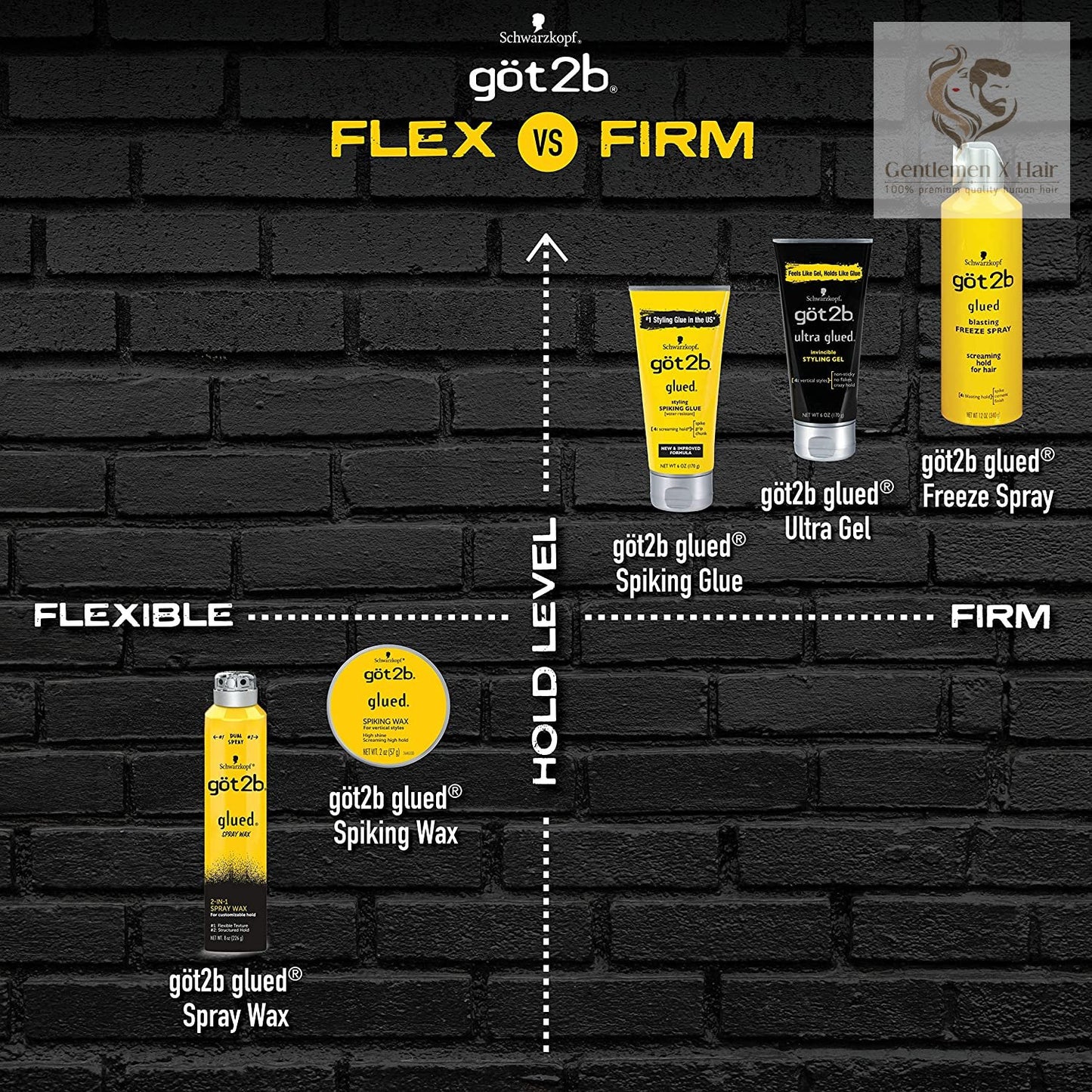 got2b Ultra Glued Invincible Styling Gel, 170g (6oz)