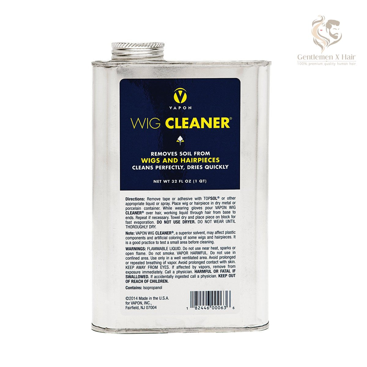 Vapon wig and hairpiece cleaner