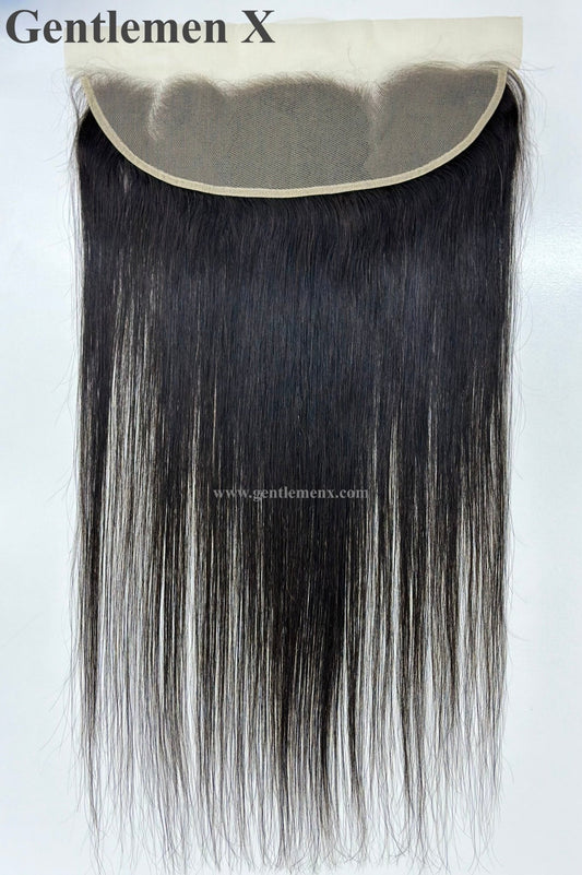 Cierre frontal de encaje 13X4 Cabello Humano 100% Remy Liso Color Natural