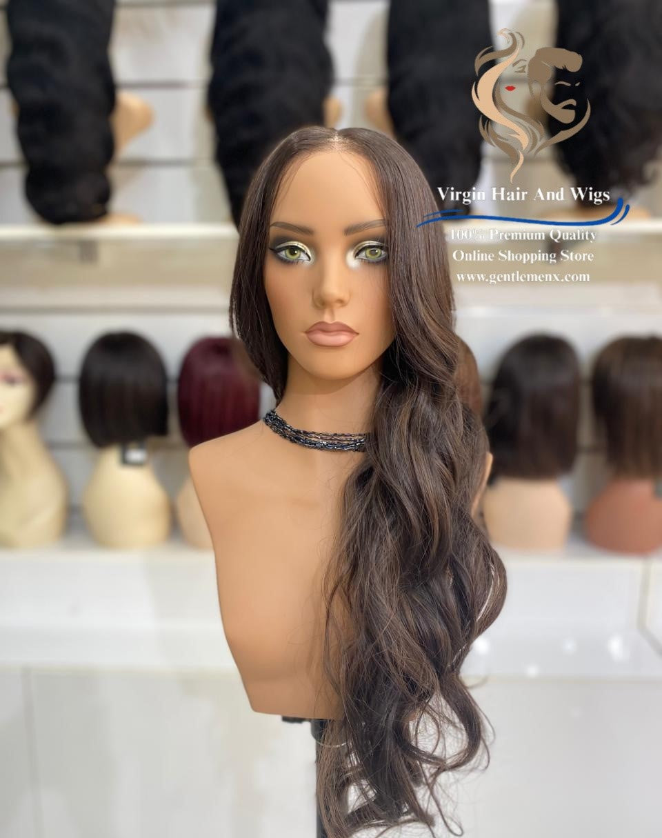 6x4 Free Part Front Lace Ellen - Verna Heat Friendly Synthetic Lace Wig (F5/6A)
