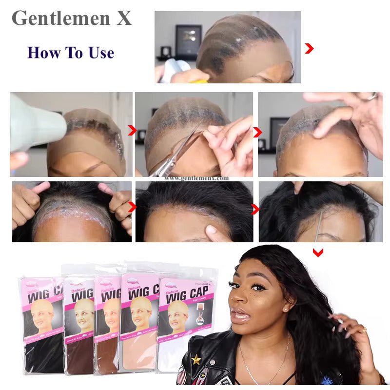 Stocking Wig Caps, Stretchy Soft Caps for Wigs (2 Pack)