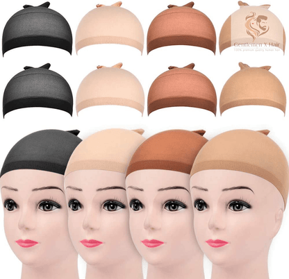 Stocking Wig Caps, Stretchy Soft Caps for Wigs (2 Pack)