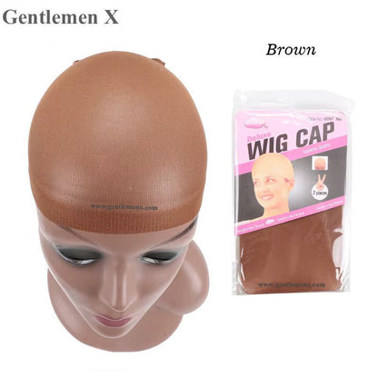 Stocking Wig Caps, Stretchy Soft Caps for Wigs (2 Pack)
