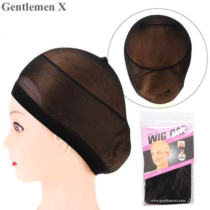 Stocking Wig Caps, Stretchy Soft Caps for Wigs (2 Pack)
