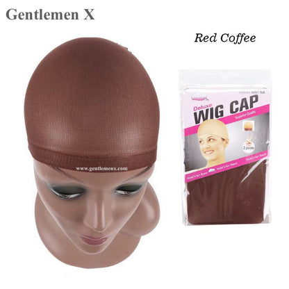 Stocking Wig Caps, Stretchy Soft Caps for Wigs (2 Pack)