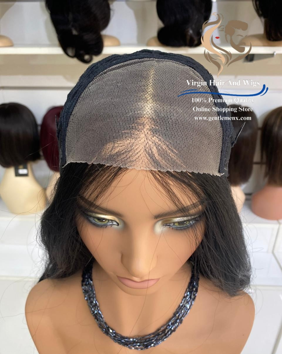 6x4 Free Part Front Lace Ellen - Verna Heat Friendly Synthetic Lace Wig