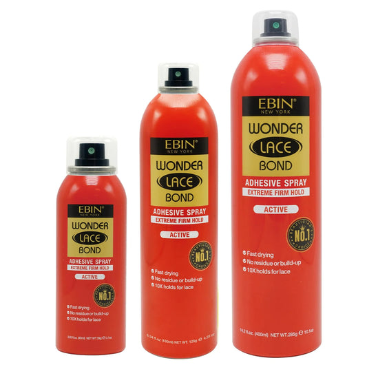EBIN WONDER LACE BOND SPRAY ADHESIVO PARA PELUCAS FIJACIÓN EXTREMA