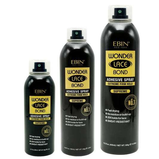 EBIN WONDER LACE BOND SPRAY ADHESIVO SUPREME PARA PELUCAS