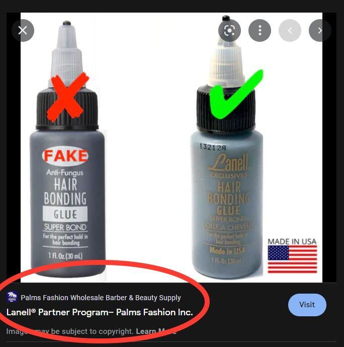 Super Bond Hair Bonding Glue (Lanell USA)