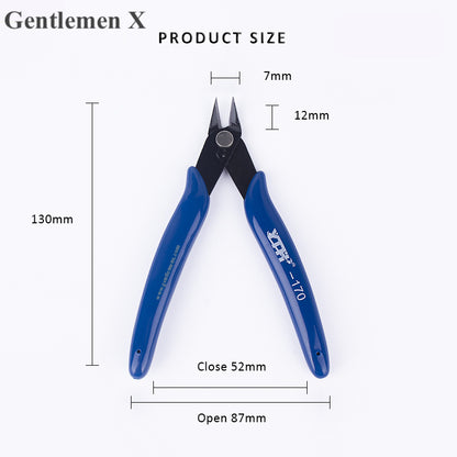 Hair Extension Cutting Pliers, Stainless Steel Side Snips