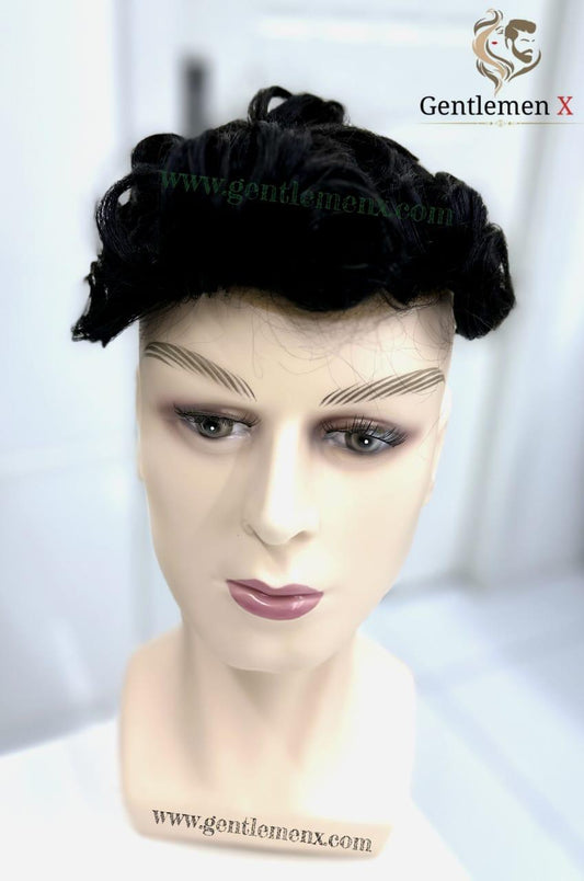 Sistema capilar para hombre Su Vip Mono Front Lace 100%, peluca para hombre, bisoñé para hombre