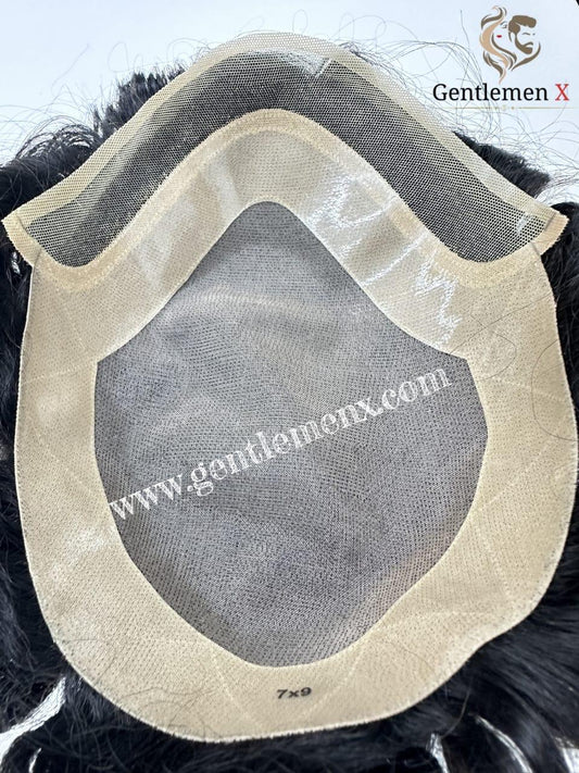 Sistema capilar para hombre Su Vip Mono Front Lace 100%, peluca para hombre, bisoñé para hombre