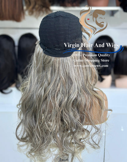 T-Part Front Lace Martha Chic Joyce Heat Friendly Synthetic Lace Wig (TTED4/T340A/22B/T6/56E)