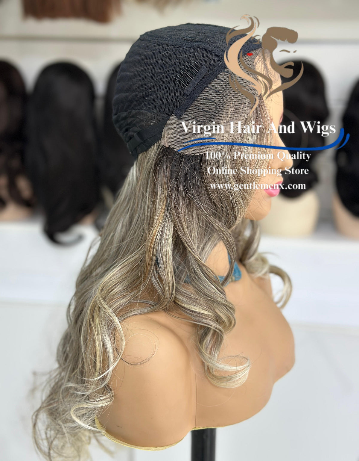 T-Part Front Lace Martha Chic Joyce Heat Friendly Synthetic Lace Wig (TTED4/T340A/22B/T6/56E)