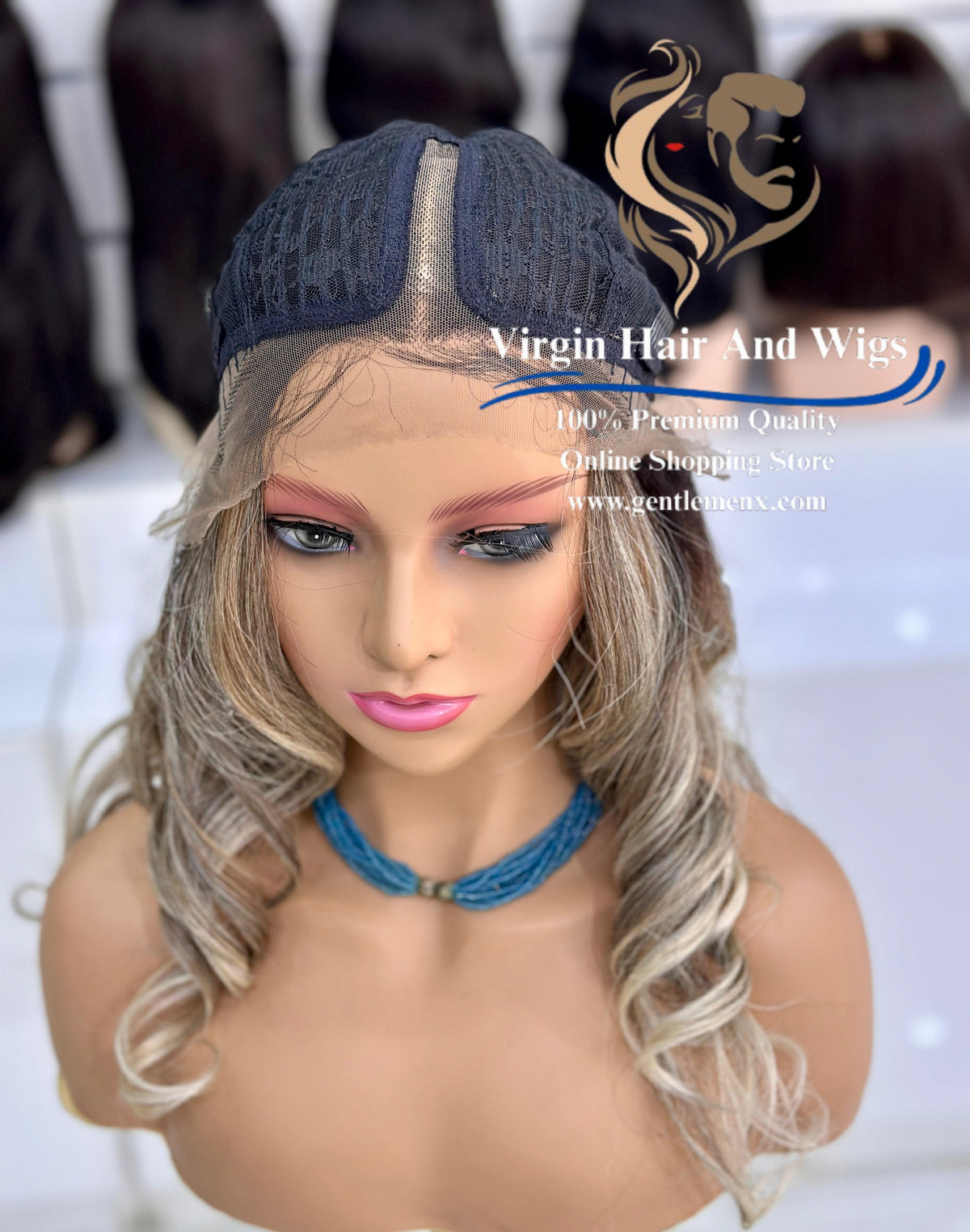 T-Part Front Lace Martha Chic Joyce Heat Friendly Synthetic Lace Wig (TTED4/T340A/22B/T6/56E)