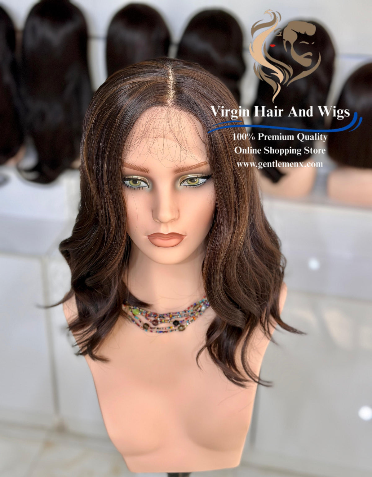 T-Part Front Lace Margaret - Melissa Heat Friendly Synthetic Lace Wig (F5/6A)