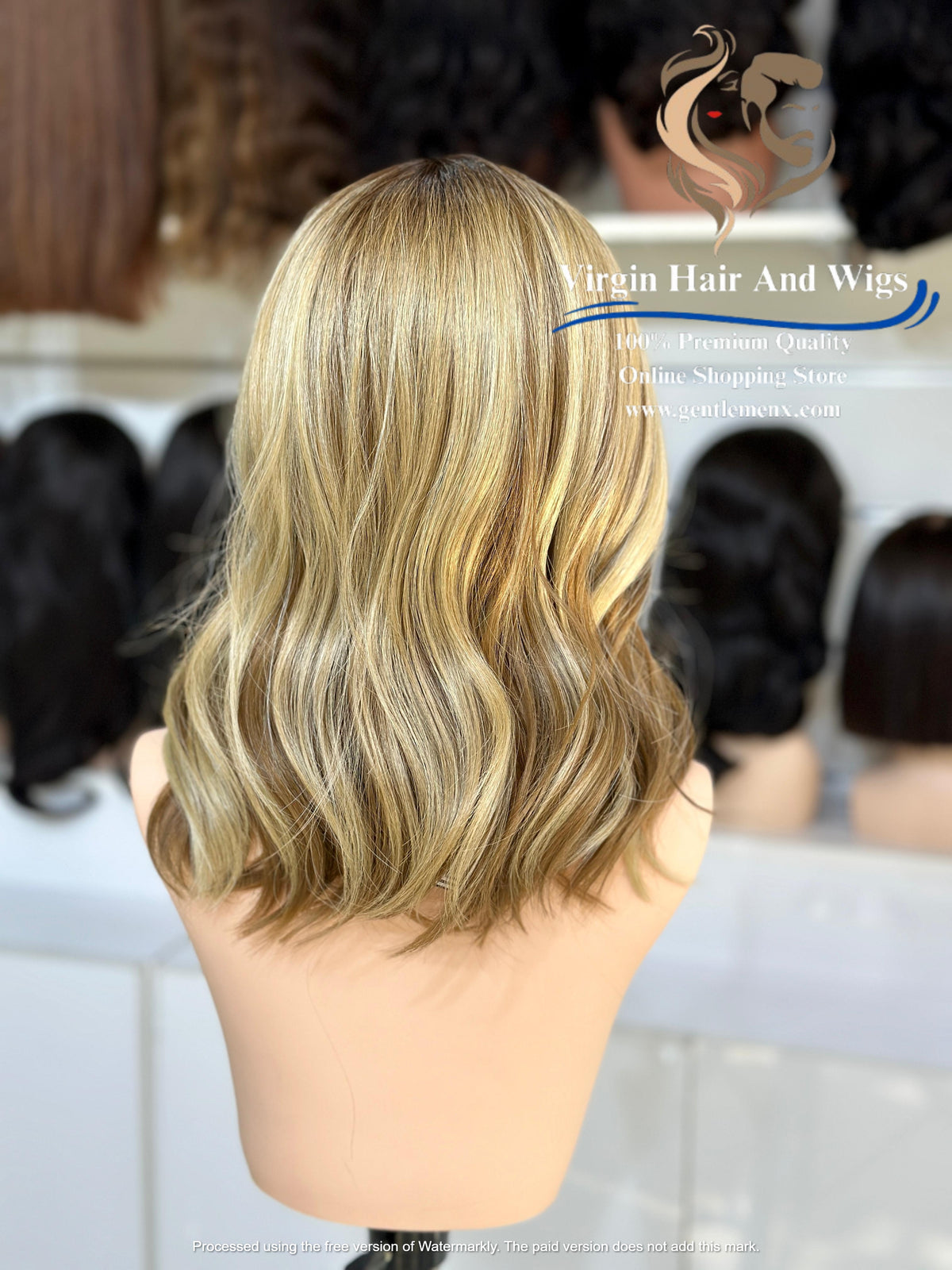 T-Part Front Lace Margaret - Melissa Heat Friendly Synthetic Lace Wig (MYSNT8/12Q/14R/22D)