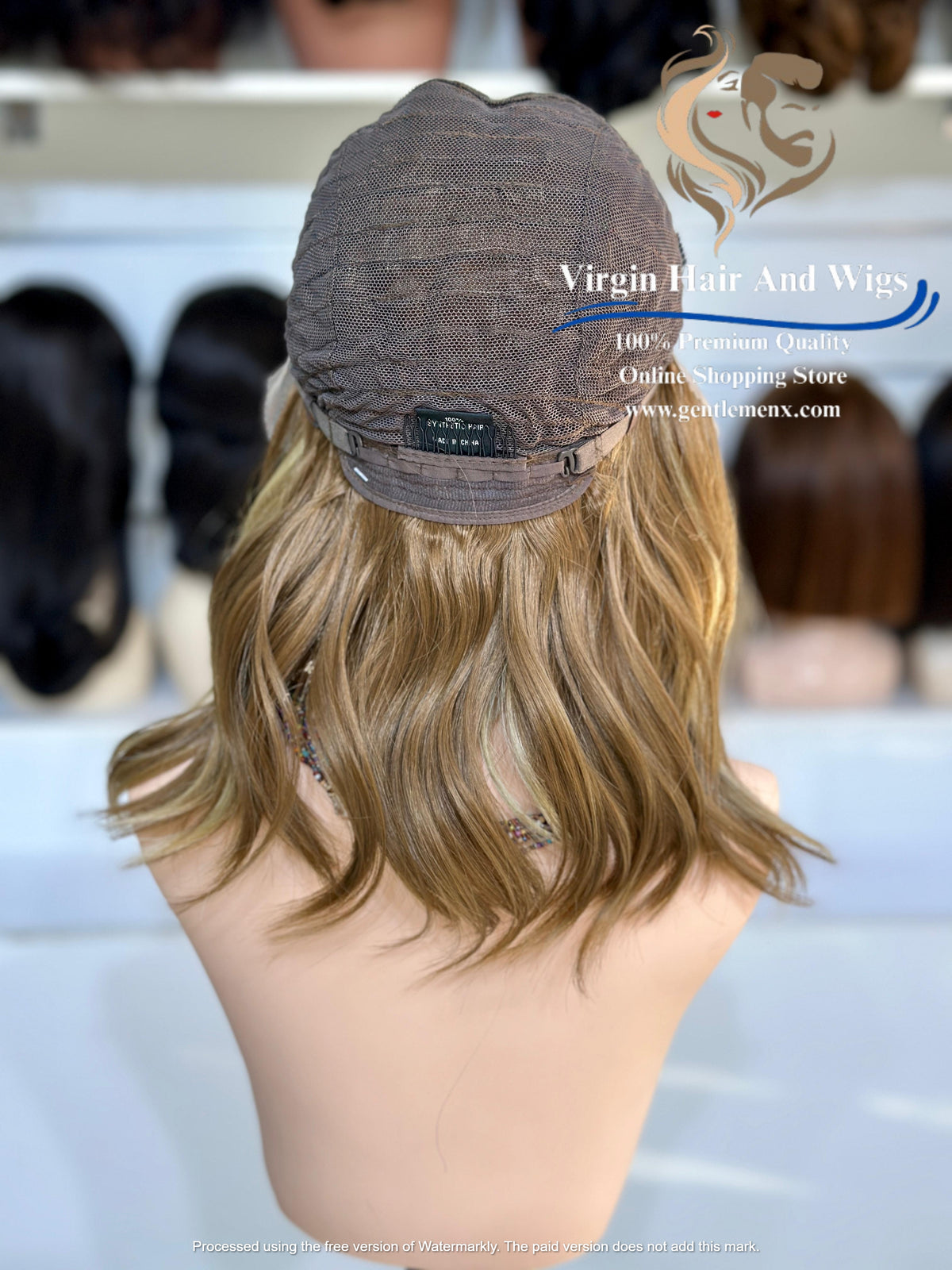 T-Part Front Lace Margaret - Melissa Heat Friendly Synthetic Lace Wig (MYSNT8/12Q/14R/22D)
