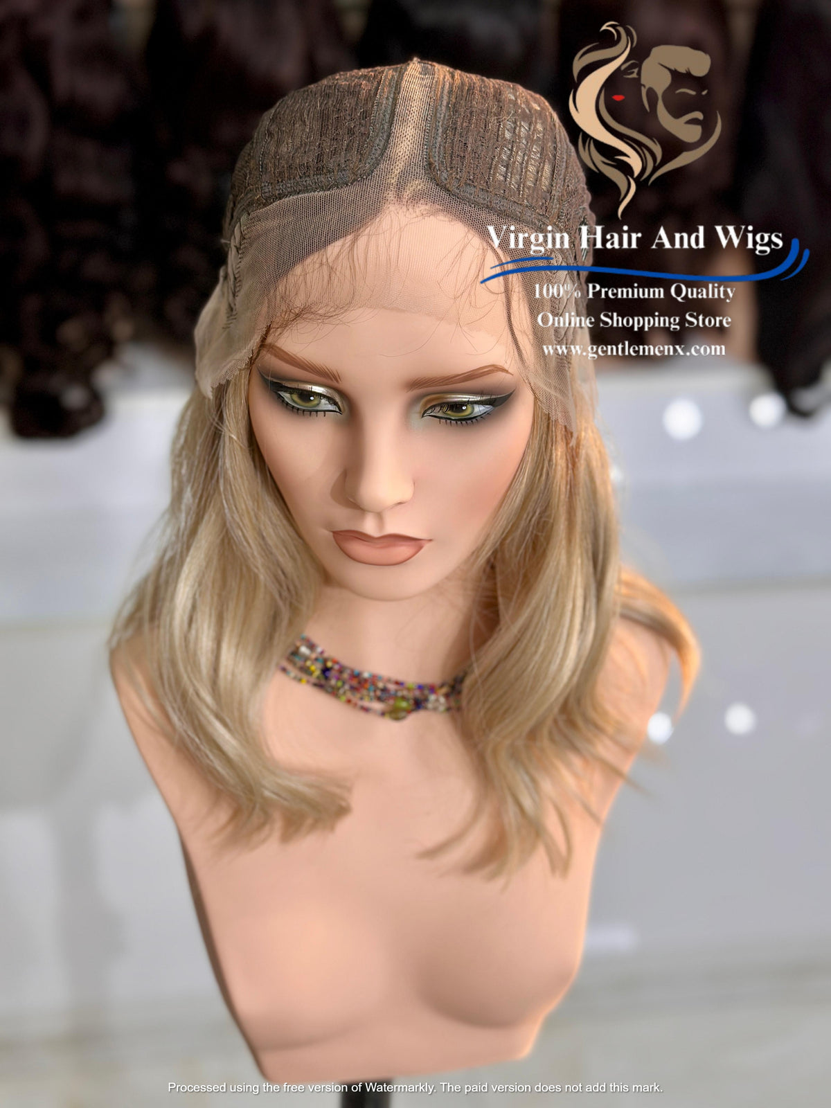 T-Part Front Lace Margaret - Melissa Heat Friendly Synthetic Lace Wig (RT10/Apric)