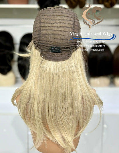 T-Part Front Lace TY-Curtain Rachel Heat Friendly Synthetic Lace Wig (RT10/Apric)
