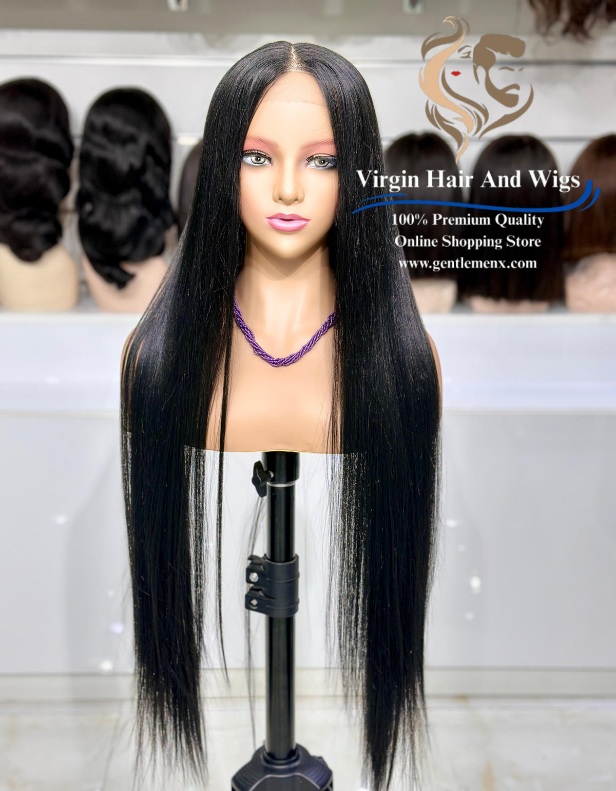 T-Part Front Lace Sarah - Super L-Straight Heat Friendly Synthetic Lace Wig