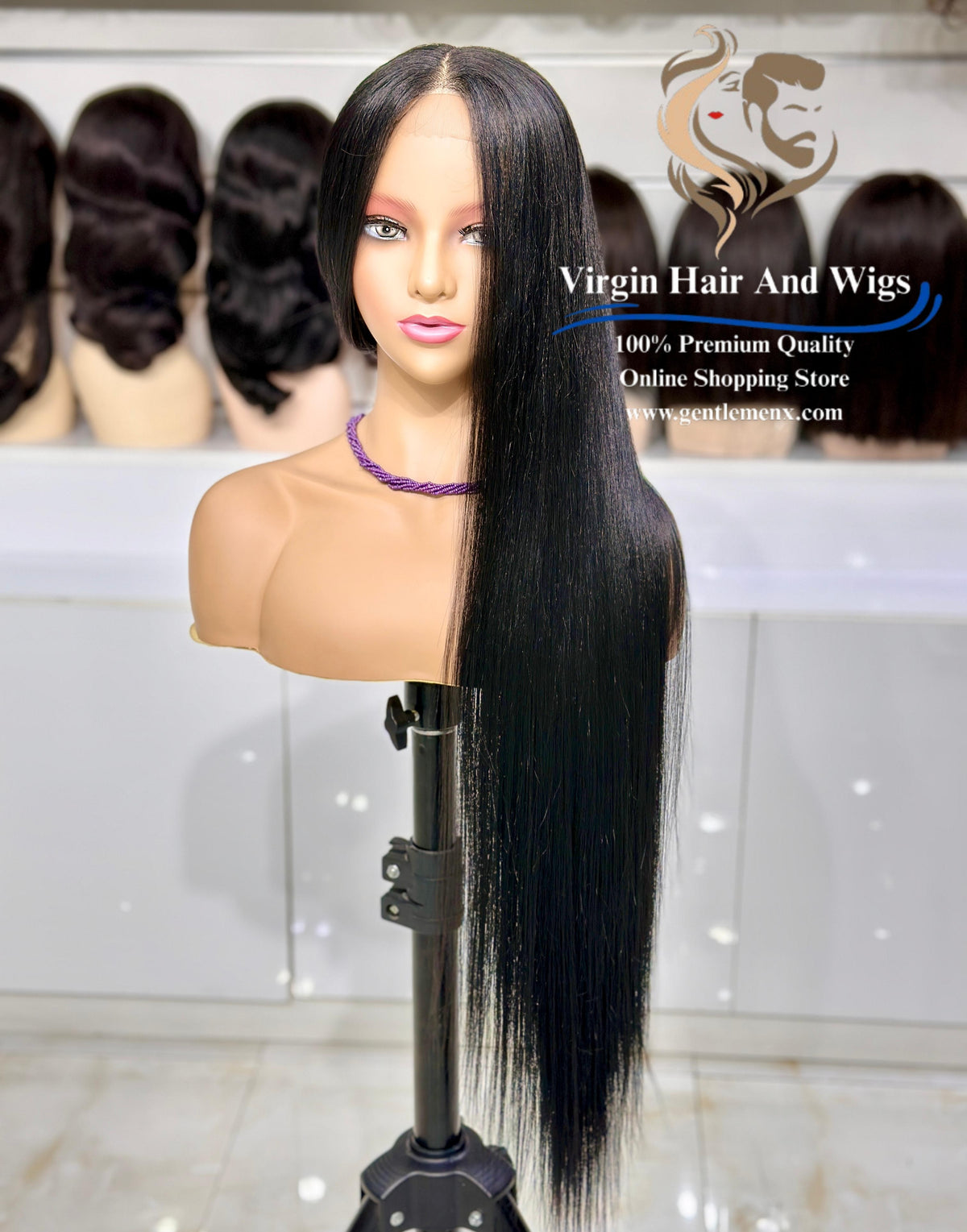 T-Part Front Lace Sarah - Super L-Straight Heat Friendly Synthetic Lace Wig