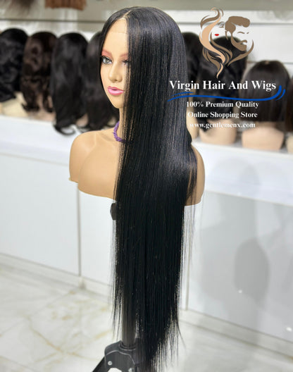 T-Part Front Lace Sarah - Super L-Straight Heat Friendly Synthetic Lace Wig