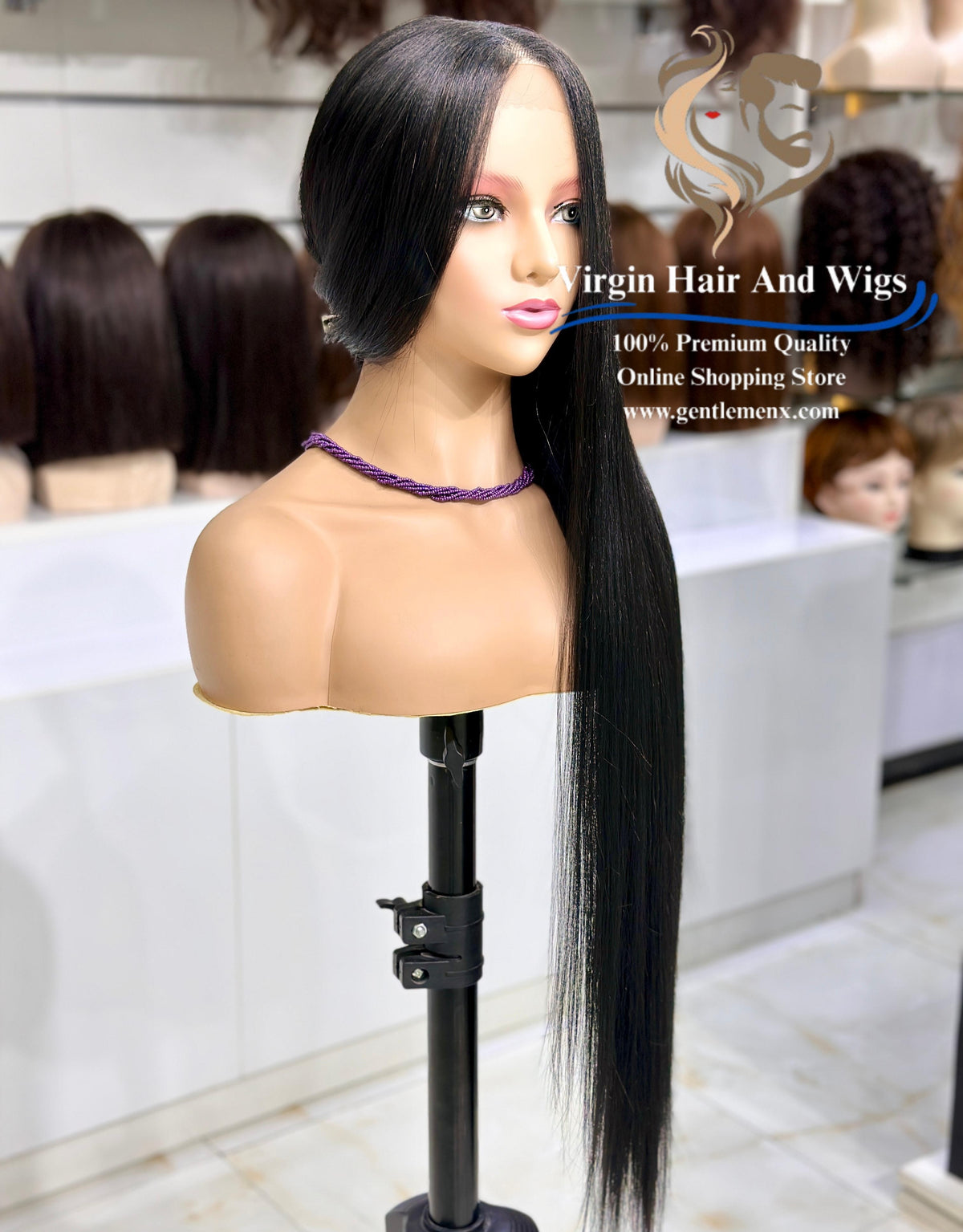 T-Part Front Lace Sarah - Super L-Straight Heat Friendly Synthetic Lace Wig
