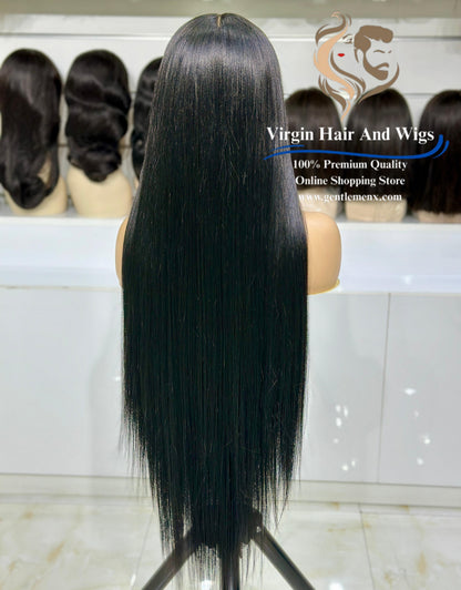 T-Part Front Lace Sarah - Super L-Straight Heat Friendly Synthetic Lace Wig