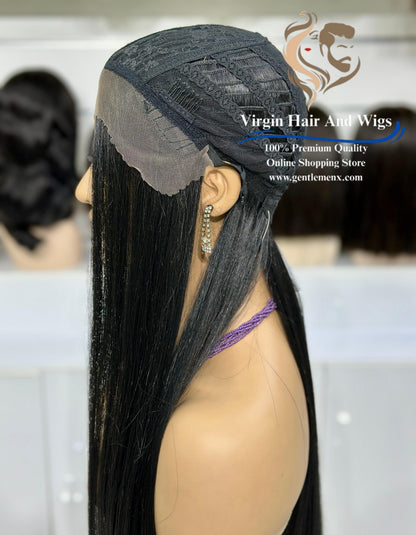 T-Part Front Lace Sarah - Super L-Straight Heat Friendly Synthetic Lace Wig