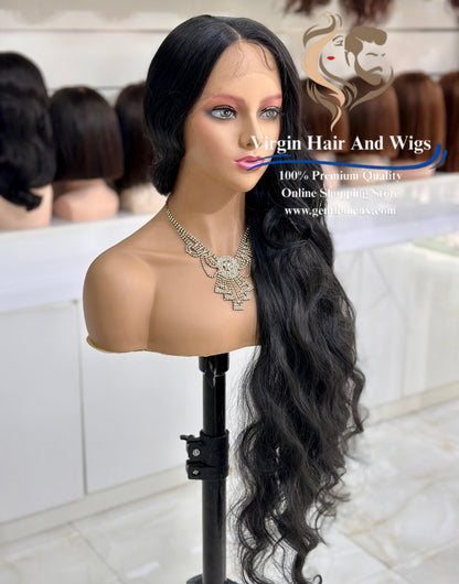 T-Part Front Lace Susan - Damy Heat Friendly Synthetic Lace Wig