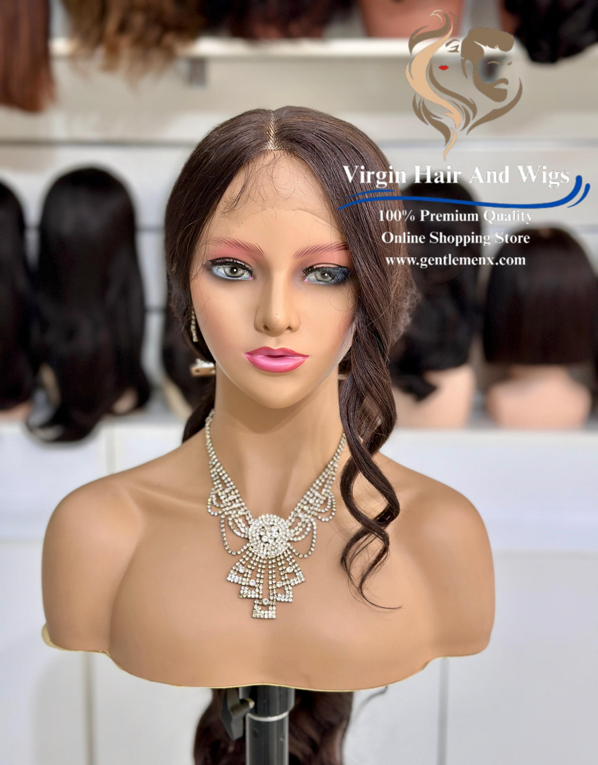 T-Part Front Lace Susan - Damy Heat Friendly Synthetic Lace Wig (F5/6A)