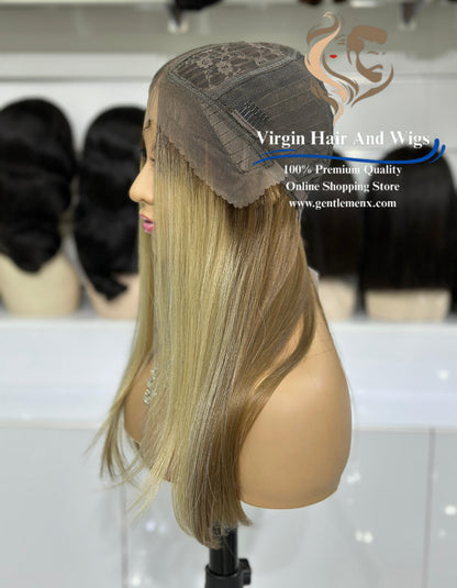 T-Part Front Lace Dorothy - Erica Heat Friendly Synthetic Lace Wig (MYSNT8/12Q/14R/22D)