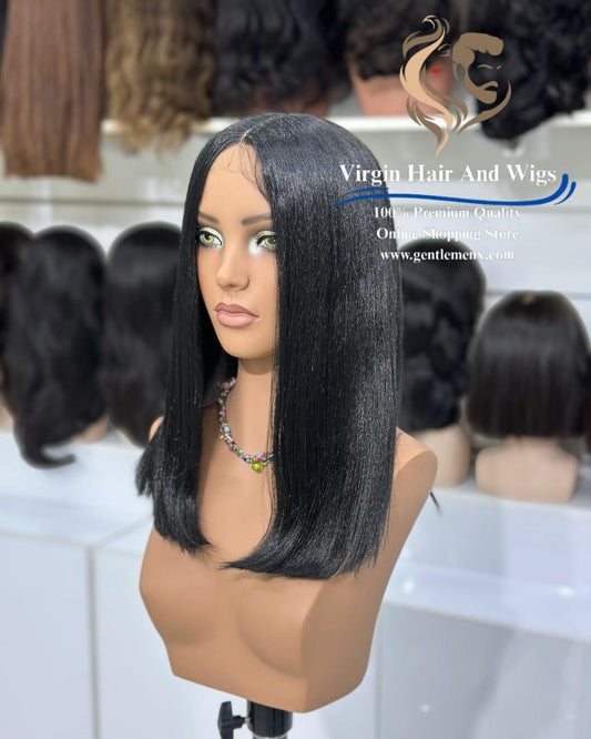 T-Part Front Lace Frances - Mila Heat Friendly Synthetic Lace Wig (C1B)