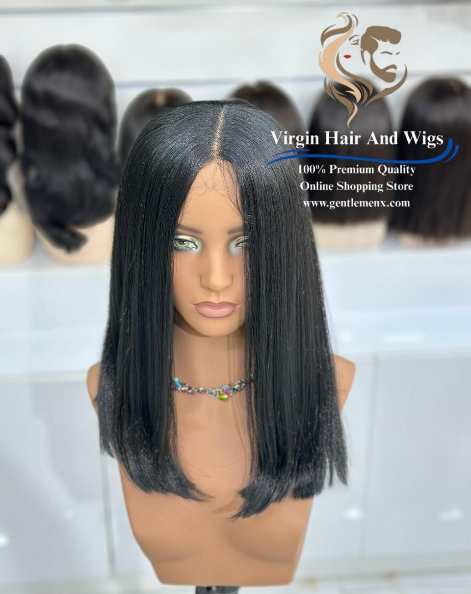 T-Part Front Lace Frances - Mila Heat Friendly Synthetic Lace Wig (C1B)